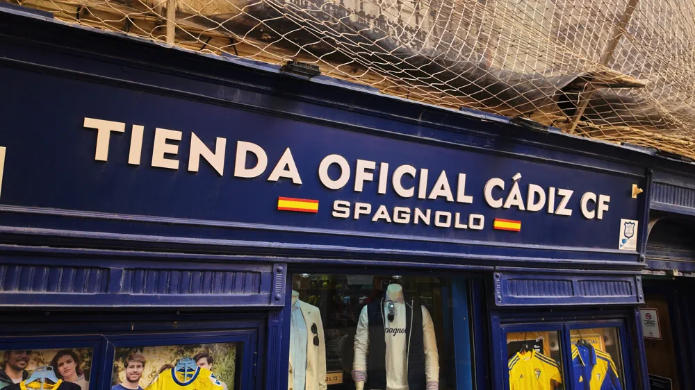 Officiële merchandisewinkel van Cádiz CF