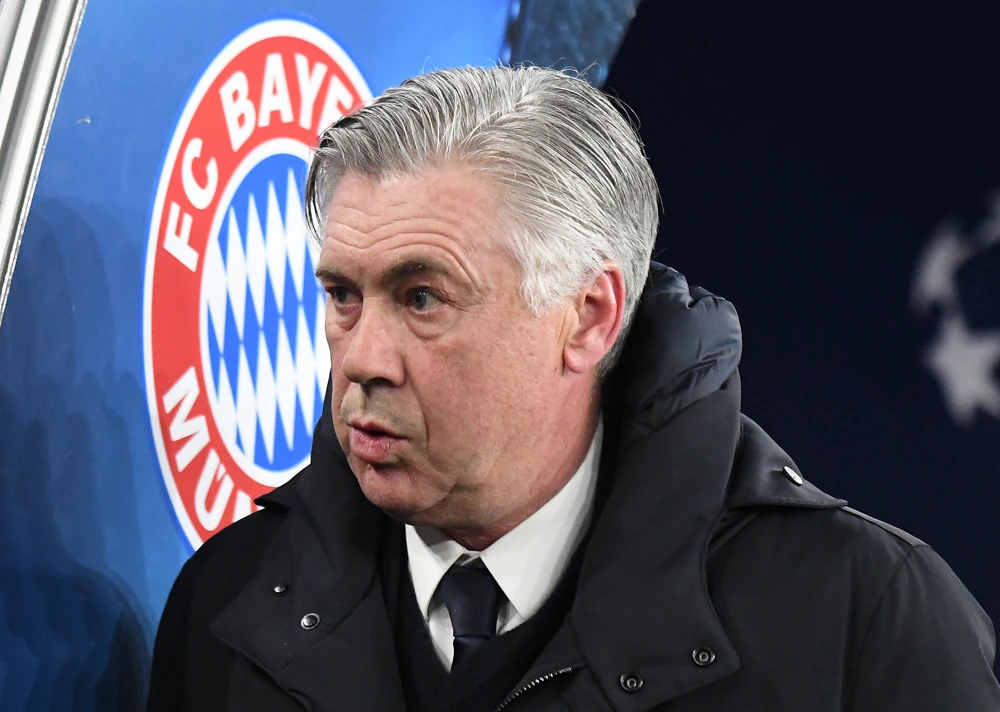 Carlo Ancelotti bij Bayern München