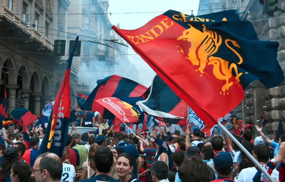 Genoa-supporters