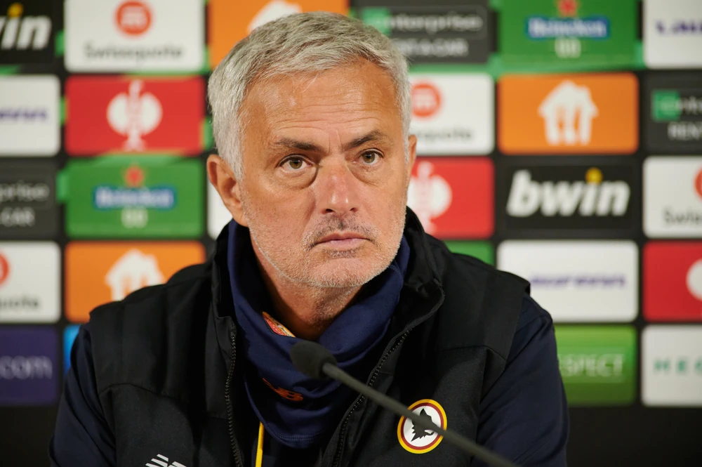 Jose Mourinho bij Roma