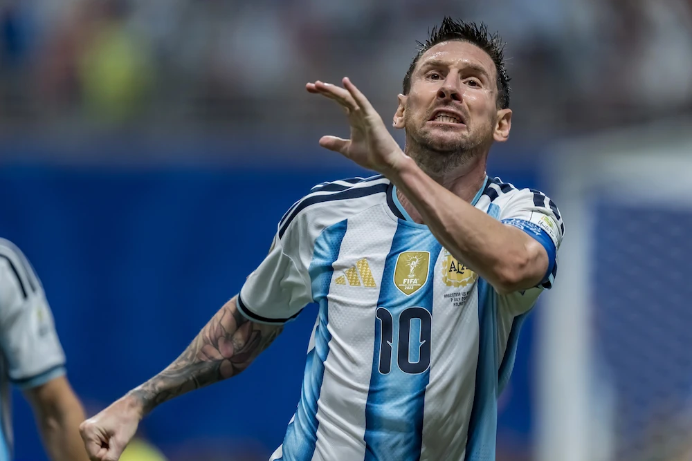 Lionel Messi tijdens het WK 2026