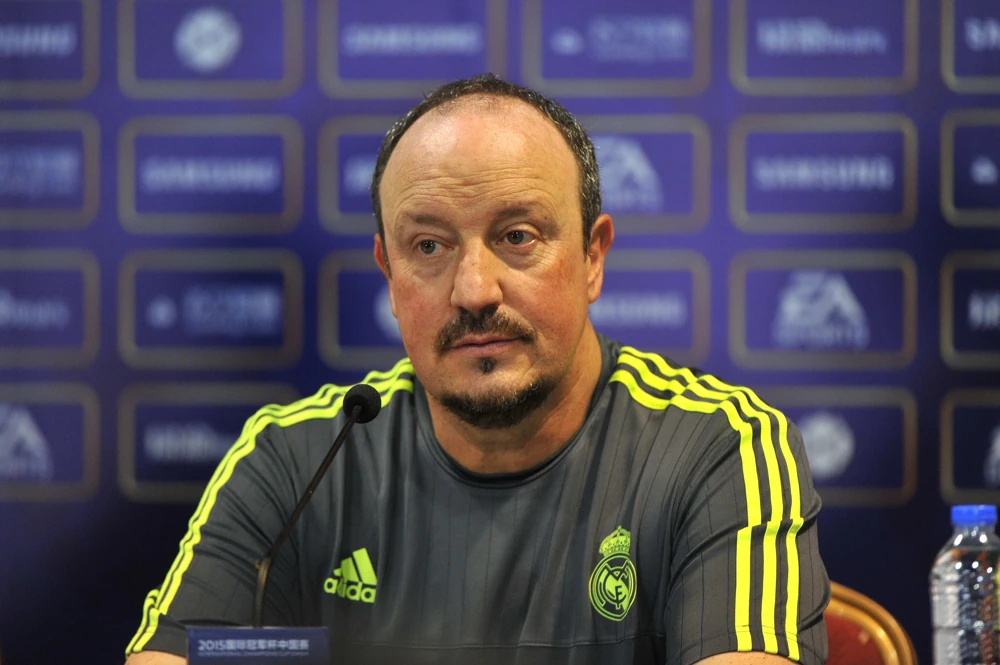 Rafael Benítez - hier terwijl hij manager was van Real Madrid