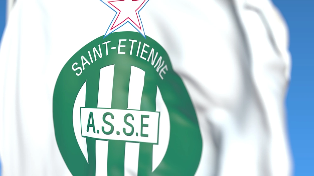 Vlag van Saint Etienne