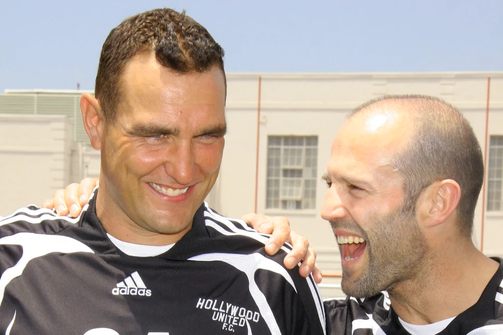 Vinnie Jones en acteur Jason Statham