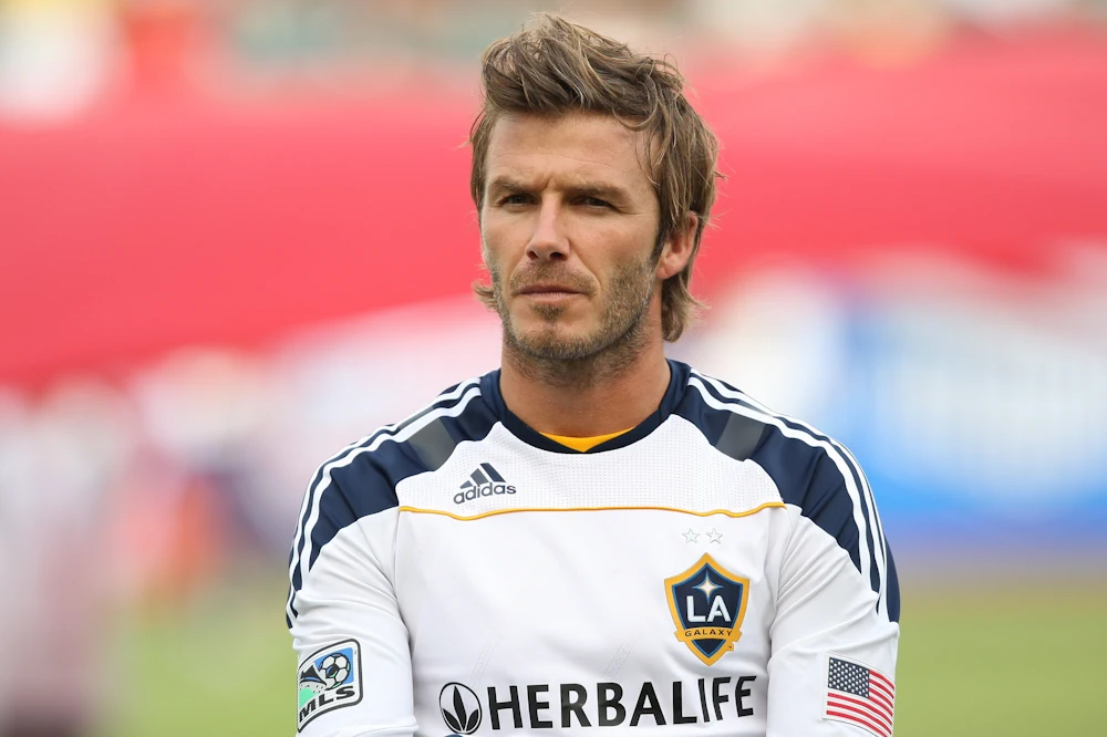 David Beckham tijdens zijn tijd bij LA Galaxy
