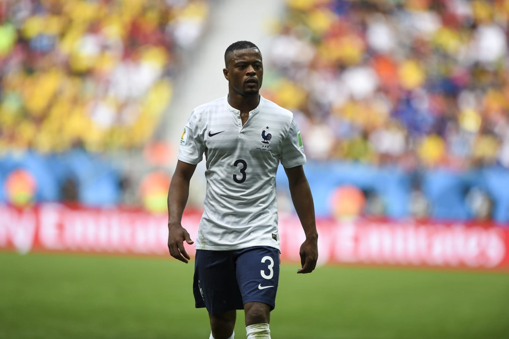 Patrice Evra - hier in het Franse nationale team
