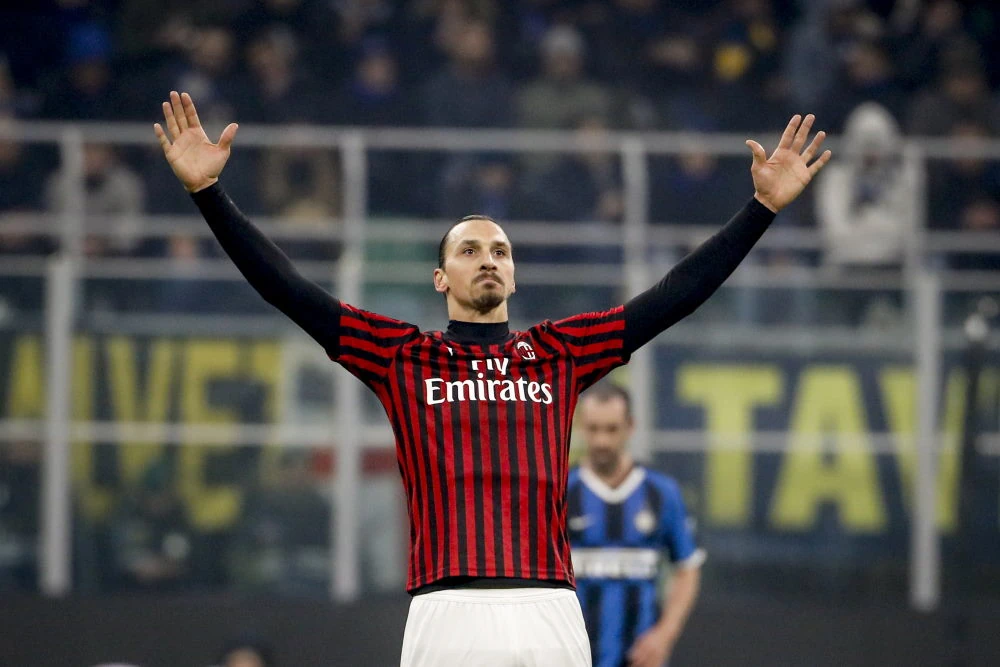 Zlatan Ibrahimovic - hier bij AC Milan